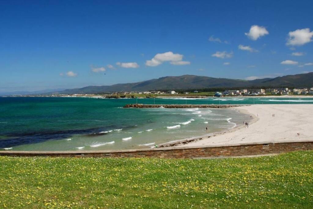 Apartamento Playa A Rapadoira Con Terraza Фос Экстерьер фото